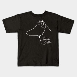 Proud Smooth Collie profile dog lover Kids T-Shirt